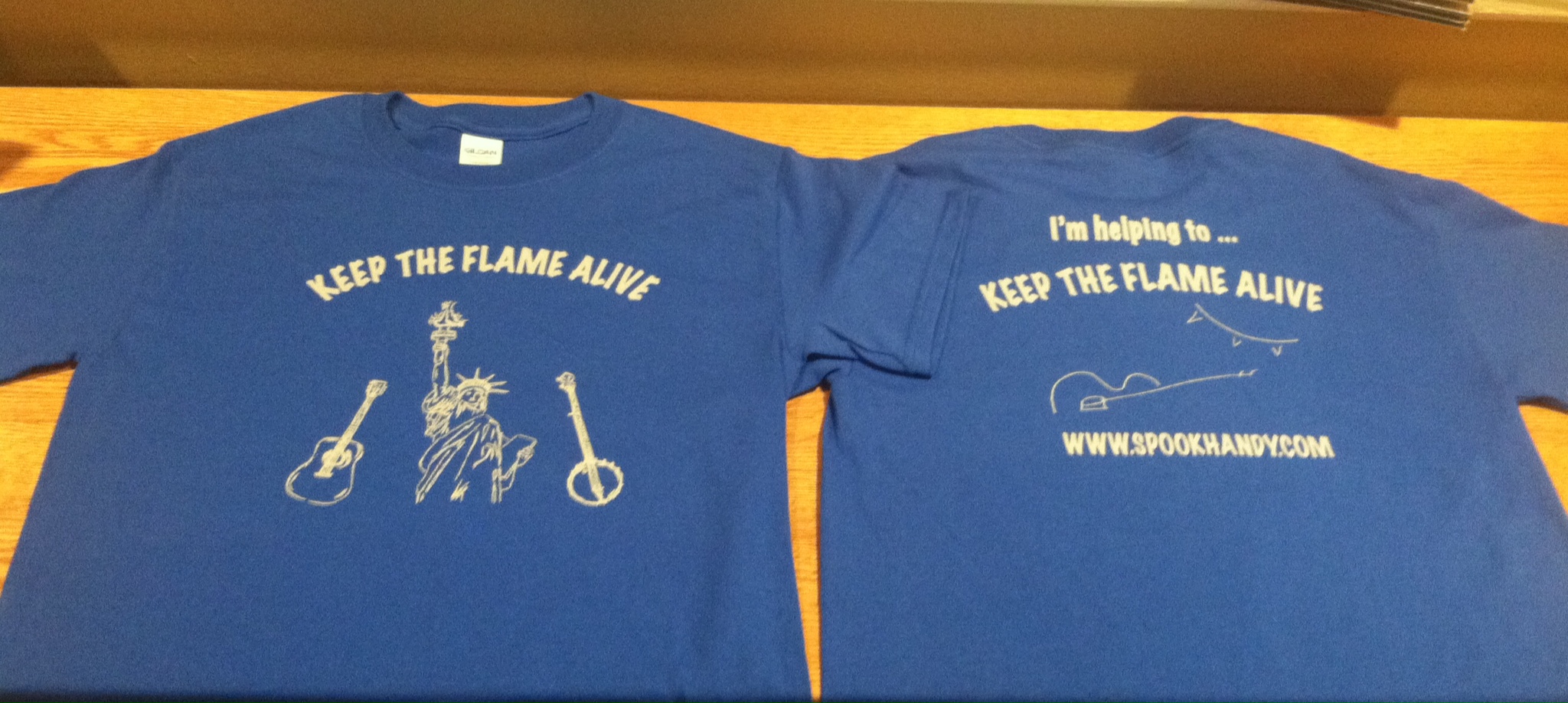2019 Keep the Flame Alive T-shirt - Lady Liberty